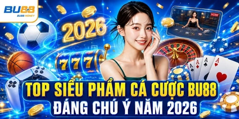 BU88 🔥 Đăng Ký Tài Khoản BU88 Tặng Quà Khởi Đầu +888K 13 Top siêu phẩm cá cược BU88 đáng chú ý năm 2026